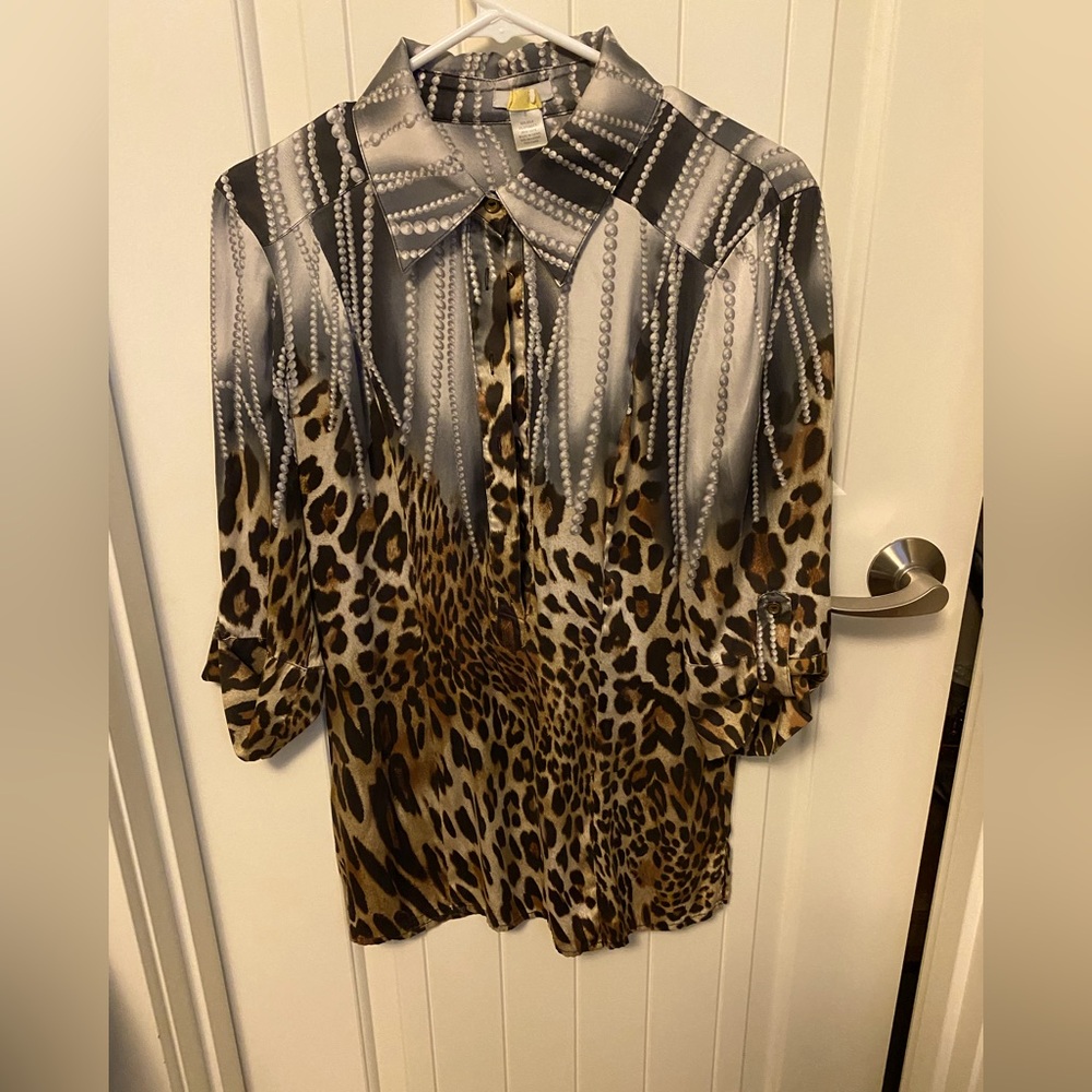 Animal Print Blouse